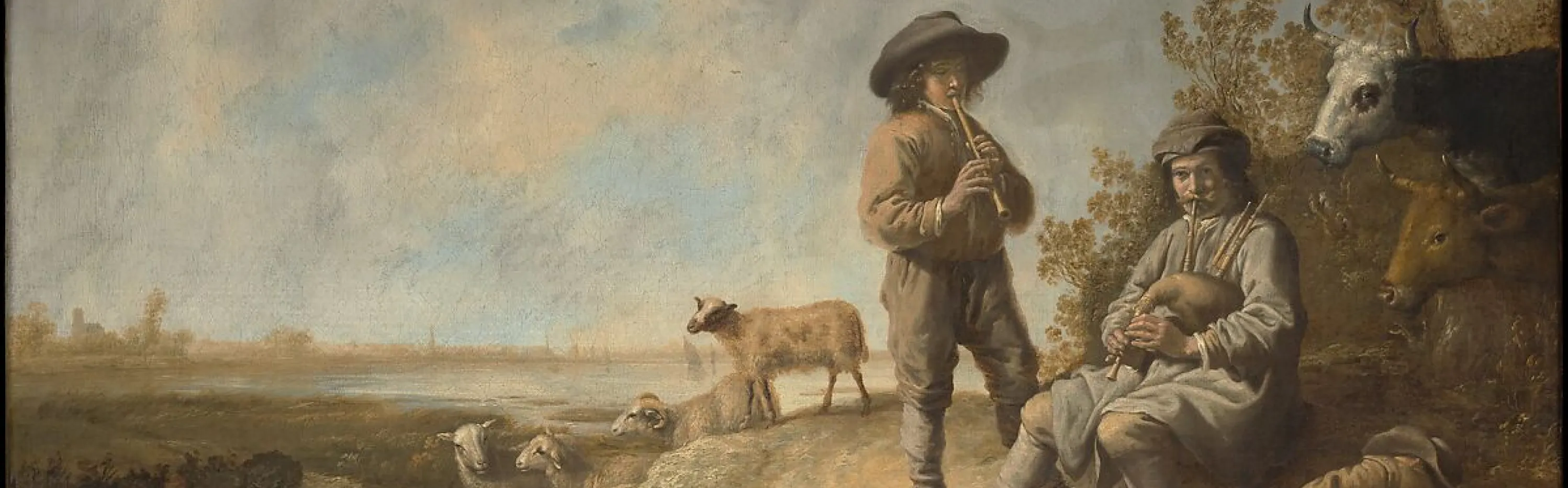 Piping Shepherds - Aelbert Jacobsz Cuyp