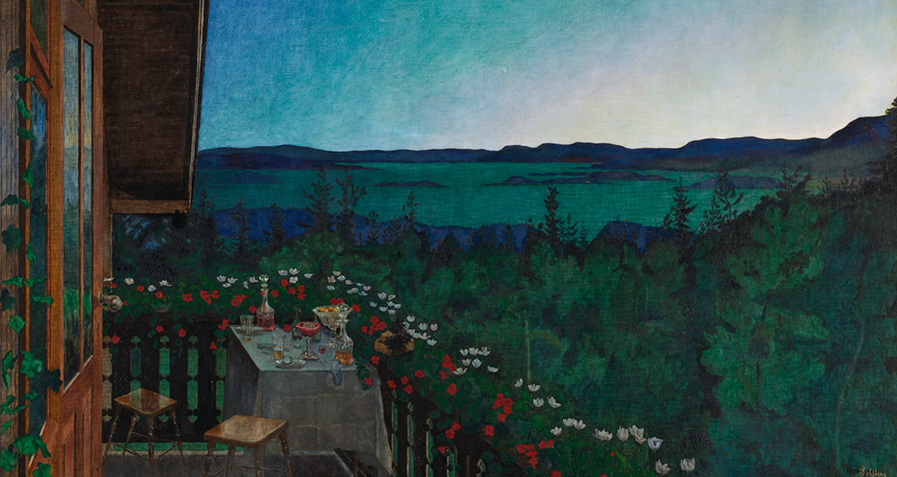 Summer Night - Harald Sohlberg